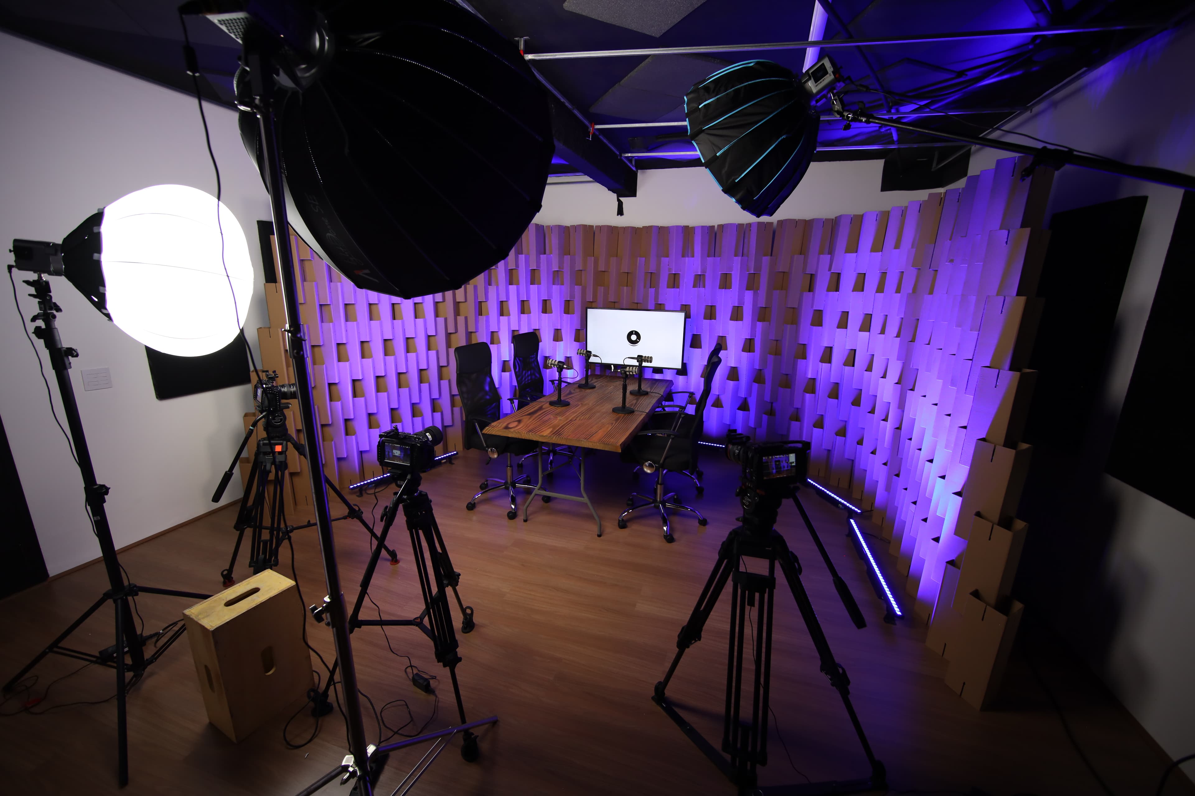 Estúdio de podcast da VHS